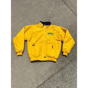 Vintage LA Loving‎ Jacket Men XL Yellow Fleece Lined Y2K Krome's 2002 Champions